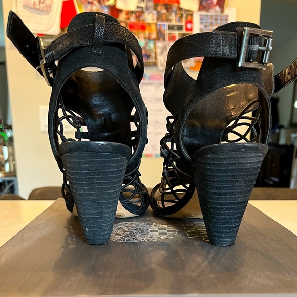 Vince Camuto Evel Caged Sandal Leather - Picture 3 of 6